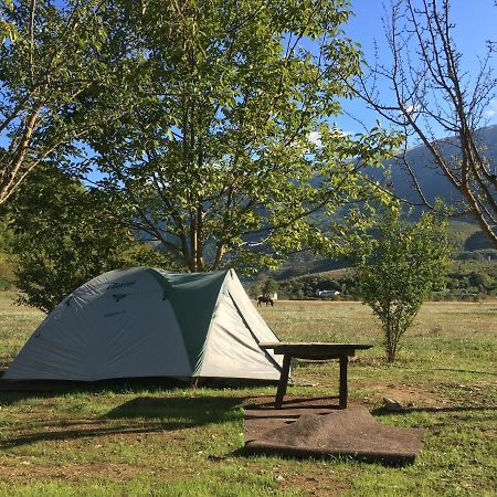 Отель Albturist Ecocamping Permet & Outdoor Sports Center Экстерьер фото